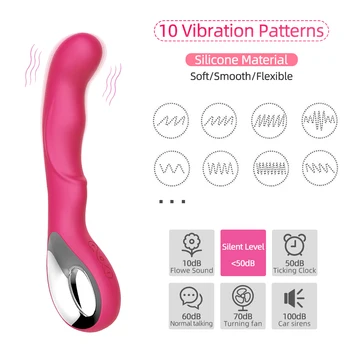 G Spot Vibrator, Vibrator Sex Igrače za Ženske USB Polnilne AV Palico Čarobno Palico Ženska Masturbacija Erotične Igrače za Odrasle Sex Izdelki