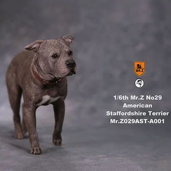 G. Ž Ljubljenčka Psa Model 1/6 obsega No. 29 Ameriški Staffordshire terier Pes deli živalskega modela igrača Za 12 