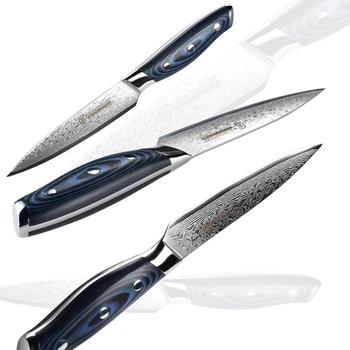 GRANDSHARP 5 Palčni Pripomoček Nož 67 Plasti Japonski Damask iz Nerjavečega Jekla VG-10 Kuhanje Orodja Kuhinja Damask Kuhar Nož NOVA