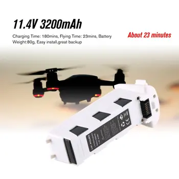 H117S Zino GPS RC Letalo Drone Rezervnih Delov Za 11,4 V 3200mAh Inteligentni Let Baterija Za RC FPV Dirke Fotoaparat Brnenje
