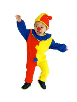 Halloween Rojstni Klovn, Cosplay Kostum Za Otroke Karneval Fantje Dekleta Kostumi