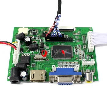 HDMI VGA 2AV LCD Nadzorno ploščo za 12.1 palca LQ121K1LG52 1280x800 LCD Zaslon
