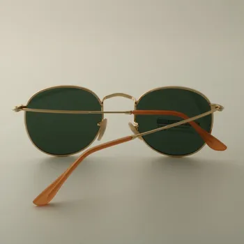 HDSUNFLY Moda Polarizirana sončna Očala Za Moške, Ženske blagovne Znamke Oblikovalec Krog Vintage Retro Očala Vožnjo sončna Očala