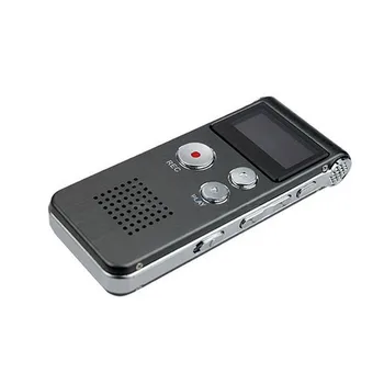 HIPERDEAL 8 GB Digitalni Diktafon za ponovno Polnjenje Dictaphone Telefon Predvajalnik Zvoka Visoke Kakovosti Padec Ladijskega prometa