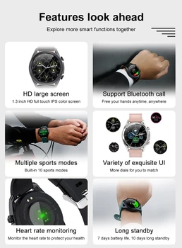 I12 Smartwatch Srčni utrip Fitnes Tracker Zapestnice Moških Bluetooth Klic Pametno Gledati Več Športnih Način PK Za Galaxy Watch 3