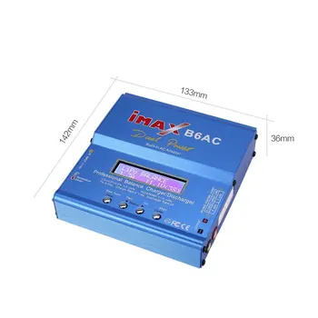 IMAX B6/6AC EU/ZDA 80W 6A Lipo, NiMh, Li-ion, Ni-Cd RC Bilance Charger10W 2A Discharger with15V/6A AC/DC Adapter forRC Model Baterije