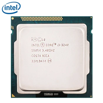Intel I3 3240 Dual-Core 3.4 GHz LGA 1155 TDP 55W 3MB Cache i3-3240 Procesor CPU Desktop preizkušen dela