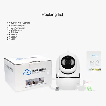 IP Kamera Joolink APP Nadzor Zaprtih kamere CCTV Mini Brezžična Varnost Kamere, WiFi Kamera Night Vision