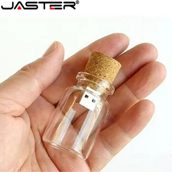 JASTER Ustvarjalne Izvirno, Edinstveno Mini Drift Steklenico(Plute+Steklenica) usb 2.0 pomnilnik flash stick pen drive 10 kosov brezplačno logotip taksa