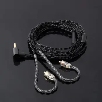 JCALLY JC08S 8 Delnic 2Pin 0.78 mm MMCX Slušalke Nadgradnjo Kabel z Mikrofonom za KZ ZSN PRO X ZST PRO X ZSX AS16 BL-03 BL-05 ST1 BA5