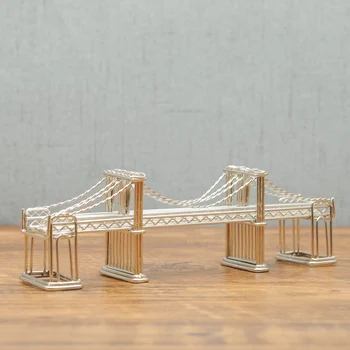 Jeklene Žice Model Brooklyn Bridge Avtentična Arhitektura Replika Kipa, Kartico sim in Nagrado