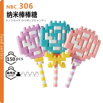 Kawada nanoblock Mini LOLLIPOP stavbe igrača NOVO NBC_306