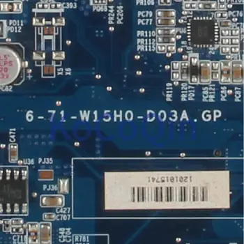 KoCoQin Prenosni računalnik z matično ploščo Za Hasee W170HR Mainboard 6-71-W15H0-D03A-GP HM65 N12E-GE-A1 DDR3