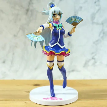 Konosuba: Božji Blagoslov na Tem Čudovitem Svetu! Aqua PVC Slika Anime Dekle Brinquedos Model Igrača