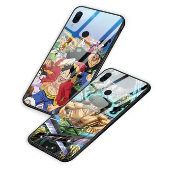 Kri Anime Enem Kosu, kaljeno steklo telefon primeru hrbtni pokrovček lupini coque Za Xiaomi Redmi 5 5Plus 6 6A 6pro 7 Note5 Note7 K20 Pro