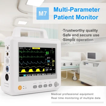 Krvni Tlak SPO2 Utrip Temperatura Dihanja ICU CCU MultiParameter Bolnika Spremljati Več parametrov monitor pacienta
