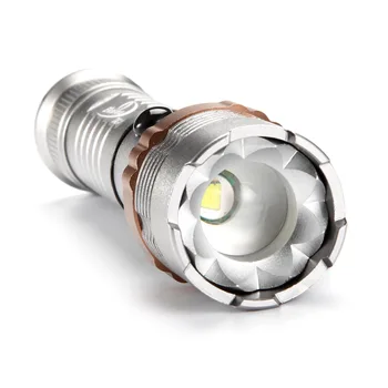 LED Svetilka, Polnilne 18650 Zoom baklo T6 5 način Taktično Vodotesno Svetilko na prostem Lučka