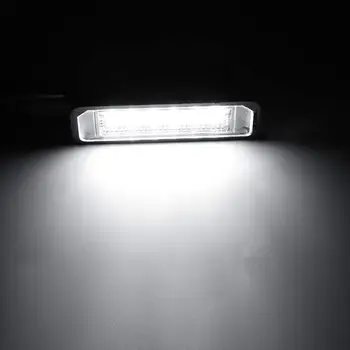 LED Številko registrske Tablice Svetloba Svetilke za VW GOLF MK4 5 6 Polo 9N Passat EOS 12V 5W registrske Tablice Osvetlitev Ozadja brez Napak