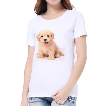Lepa Žival je Natisnjena Poletje Majica Za Ženske Harajuku Smešno korejskem Slogu vrhovi Poceni-Oblačila-Kitajska Plus Velikost Camiseta Mujer Qy*