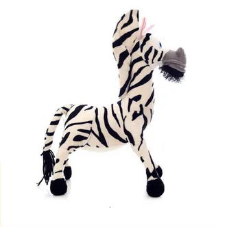 Lepo Stoji Zebra Plišastih Igrač Risanka Noro Zebre Simulacije Živali Mehko Spalna Lutke Igrače Za Otroka Božična Darila Za Rojstni Dan