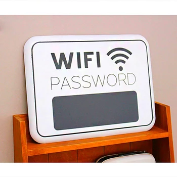 Lesene WiFi Geslo Prijavite Visi Plaketo Sprejem Visi Tablo Wifi Krovu Znak za Dom Trgovina Stranka Bar Dekoracijo