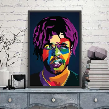 Lil Uzi Vert Pop Art Hiphop Rapper Glasbe je Pevka Poster Tiskanje Wall Art Platno Slikarstvo Doma Dekor Platno, Tisk (Brez okvirja)