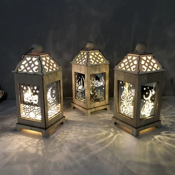 Liviorap 2020 Vesel EID Mubarak LED Luči Festival Luč Ramdan Dekoracijo za Dom Islamske Muslimanska Stranka Dekor Dobave