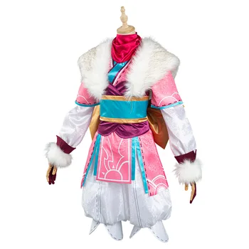 LOL Podobnim Duha Cvet Cosplay Duha Cvet Qianjue Halloween Kostum Pustni Kostum za ženske
