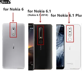 Luksuzni Denarnice ohišje za Nokia 6 / 6.1 2018 / 6.1 Plus kartico sim kubura Premium Pu Usnje Ohišje za Nokia 6.1 Plus fundas GG