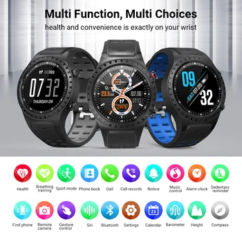 M1 Pametno Gledati GPS Šport Smartwatch 2020, za ženske moški Bluetooth Kliče Kompas, Barometer Pritisk na Prostem GPS Smartwatches