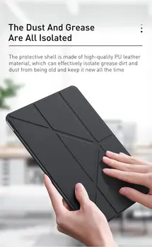 Magnetni Smart Ohišje Za iPad 10.2 2020 Stojalo Pokrov za ipad 7. 8. Generacije A2270/A2428 Tablet Primeru Zajema Funda Capa Conque