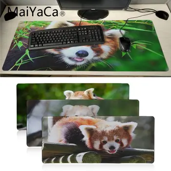 Maiyaca Rdeči panda Naravne Gume Gaming mouse pad Desk Mat Tipkovnico Mat Novo Prispeli Visoke Kakovosti Luksuzni mousepad anime kot darilo