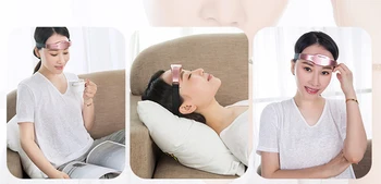 Masajeador cabeza electrodos estimulador deset fisioterapia Nespečnost Massager Odpravo Migrena Hipnotik Aparat se sprostite