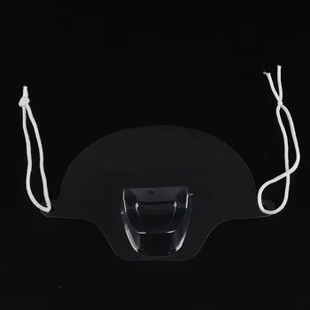 Maska za gostinstvo prozorno masko anti-fog zaščito okolja plastične hrane hotelski kuhinji preprečevanje sline