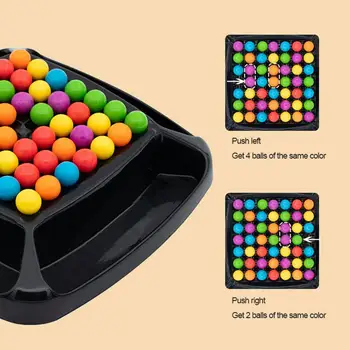 Mavrica Žogo Odpravo Igro Rainbow Magic Puzzle Igra Krovu Šah Igrača Set Za Otroka, Odraslega Otroka, Otroke Zgodaj Izobraževalne Igrače