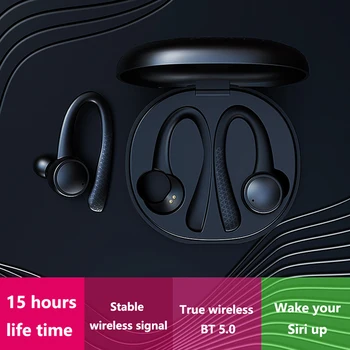 McGeSin Šport Slušalke Ear-kavelj Slušalke Brezžične Bluetooth 5.0 Teče Slušalke Telovadnici Čepkov Z Mic Za Xiaomi Iphone Huawei