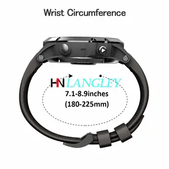 Mehke Silikonske Watch Band Za Germin Fenix 6 Pro Razreda Enostavno Fit 22 mm za Fenix 6 Pro/Fenix 5 Plus/Fenix 5 / Forerunner 935 945