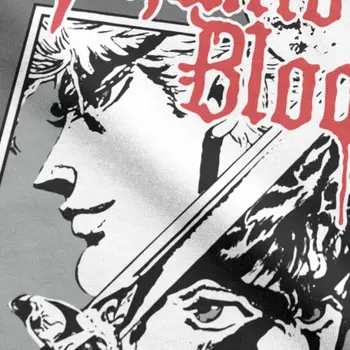 Men ' s Fantom Krvi T Shirt Jojos Bizarna Avantura Anime Jjba Manga Oblačil Vintage Kratek Rokav Tees Darilo za Rojstni dan T-Majice