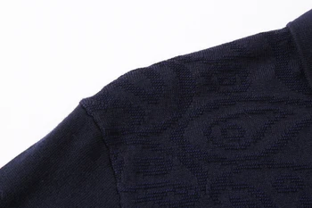 Milijarder TACE&SHARK Pulover moške 2018 nov stil commerce barva visoki tkanine geometrijo moški M-5XL volne brezplačna dostava