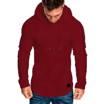 Moda hoodies moških barva hooded majica slim hoodie moški puloverji s kapuco hip hop trenirka, majica jakno
