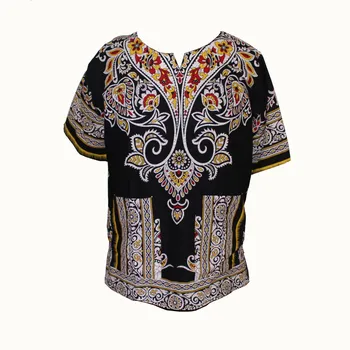 Modni Pas G. Hunkle Design Bombaž Nov Prihod Afriških Tiskanja Dashiki Oblačila Kratek Rokav Dashiki T-shirt Za Moške