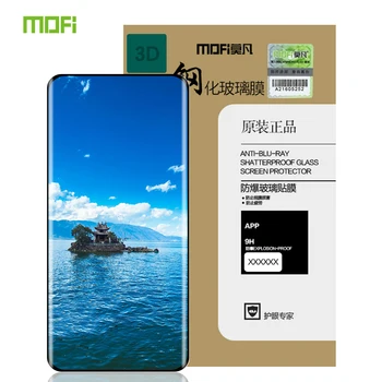 MOFi Za Huawei P40 Pro Kaljeno Steklo 3D Polno Kritje Screen Protector Za Huawei P40 Pro Zaščitno folijo