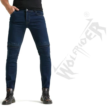 Moto hlače za prosti čas motorno kolo, jeans, jahanje hlače off-road motokros-fahren hlače design z zaščito H-EV-118-10