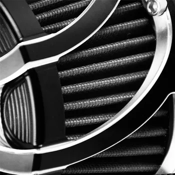 Motorno kolo Zračni Filter CNC Zrak Čistejši Sesalni Filter Za Harley Sportster XL Dyna Touring Softail Cesti Electra Glide Dediščine