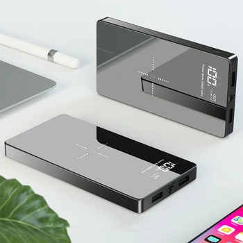 Moč Banke 20000mAh Qi Brezžični Polnilnik za iPhone 11 pro Max Samsung S9 Powerbank Prenosni Polnilec Zunanje Baterije Poverbank