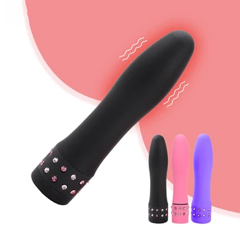 Močan Več Hitrosti Bullet Vibrator Za Ženske Klitoris Stimulator G Spot Čarobno Palico Massager Sex Igrače za Odrasle
