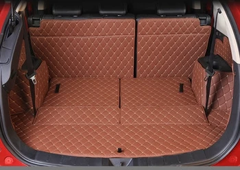 Najboljšo kakovost! Posebno vejo preproge za Mitsubishi Outlander 7 sedežev 2019-2013 nepremočljiva boot preproge tovora linijskih,Brezplačna dostava