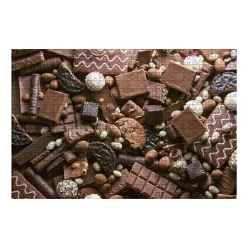 Najnovejše Valentinovo Odraslih Jigsaw Uganke 1000 Kos Velika Čokolada Sestavljanke Smiselno Interaktivna Igra Jigsaw Igrače