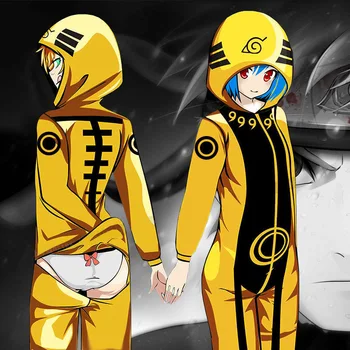 Naruto Akatsuki Anime Pižamo Uchiha Itachi Halloween Cosplay Kostum Hooded Jumpsuits Flanela Doma Sleepwear Unisex Igralne Obleke
