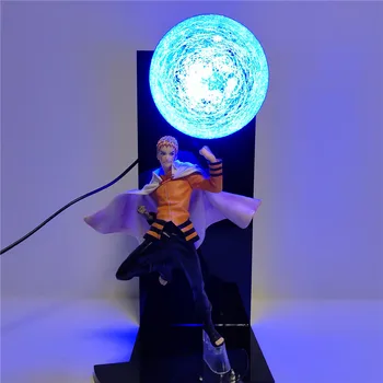 Naruto BORUTO Naruto Uzumaki Diy LED Nočna Lučka Shippuden Uzumaki LED namizne Svetilke Doma Dekorativne Svetilke Fant Božič Darilo